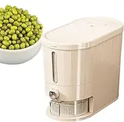Rice Case,Flour Rice Bin Dustproof With Sealed Lid | Button Pressing Type Multi-purpose Food Storage Box, Home Kitchen Supplies For Sugar, Salt
