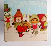 Avon Glow Of Christmas Floral Medley Fragrance Candle 1980