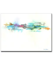 Ready2HangArt Color Fusion Wrapped Canvas Wall Art by Leslie Owens