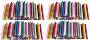 50-300PCS Colored Glitter Hot Melt Glue Gun Sticks for Arts Craft Wedding Card