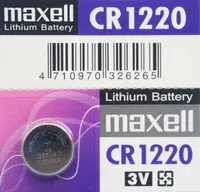 在飛比找樂天市場購物網優惠-maxell CR1220 鈕扣型鋰電池 3V/一顆入(促5
