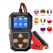 Car Motorcycle Battery Tester 12V 6V System Analyzer 2000CCA Cranking Test Tools