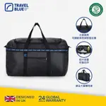 【TRAVEL BLUE 藍旅 】 XXL 旅行超大行李袋 摺疊袋 旅行袋 60L（黑色)TB064🔺現貨