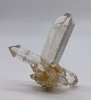 Aesthetic Double Terminated Clear Quartz Crystal Cluster (CQ34)