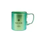 Snow Peak Ti Single Wall 450 Mug Ocean Green Japan