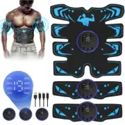 EMS Muscle Stimulator ABS Trainer Electric Abdominal Arm Leg Toner Belts 8 Modes