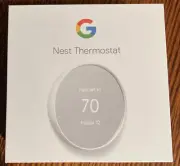 Google Nest Thermostat - SNOW White