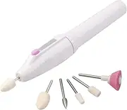 Cordless Electric Nail Drill File - Electric Nail File | 1x Cordless Nail File Machine | Portable Electric Nail File Set | Easy To Use Nail Buffer Drill Polisher For Natural Fingernails Toenails
