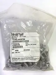 Qty-100 Helicoil 1185-6EN750 Free Run Screw Thread Repair Insert 3/8-16 X 3/4”