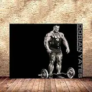 Dorian Yates Poster Muscle Man Bodybuilding Poster Workout Poster Home Gym Decor Exercise Motivational Quote Art Prints Inspirational Wall Art Gym Poster 0315214