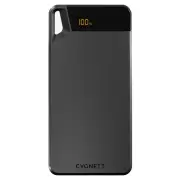 Cygnett ChargeUp Boost 4th Generation 10,000 mAh Power Bank - Black CY4747PBCHE