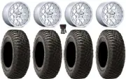 Technic KS139 15" Wheels Silver 35" BFG KM3 Tires UForce U10 Pro / U10 XL Pro