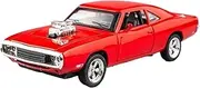 Finished Scale Model 1:32 for Dodge Charger 1970 Simulation Alloy Car Model Pull Back Sound Light All Doors Openable Vehicle Model Presents Ornaments(Red)