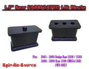 1.5" Fab STEEL Rear Lift Blocks FOR 03-08 Dodge Ram 2500 3500 1500 Mega Cab