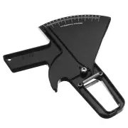 Slim Skinfold Skin Fold Tester Body Fat Caliper Test Measurement Guide 0-80Mm