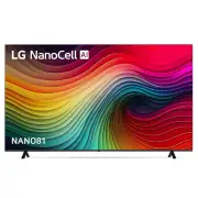 LG 75" NanoCell NANO81 4K Smart TV (2024) 75NANO81TSA
