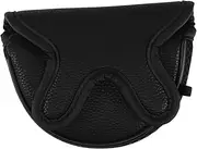 BESPORTBLE Golf Club Cover Protective Sunglasses Case Mask Protective Glasses Case Headgear Eye Mask Masks Mask with Nose Pads Protective Cover Glasses Case Pu Golf Ball Black Pu Leather