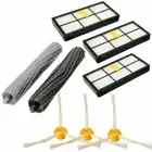 Side Brush Filter Extractor Replenishment Kit For irobot Roomba 800 870 880 980