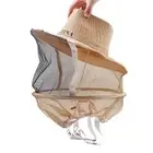 Beekeeper Anti Bee Hat Beekeeping Cowboy Mosquito Insect Net Veil Head Face
