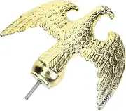 HEMOTON Eagle Flagpole Topper Decoration Unique for Garden Flag Poles Durable Elegant Flagpole Head Replacement for Meeting Outdoor Use