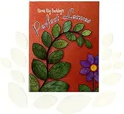 Karen Kay Buckley® Perfect Leaves, Heat-Resistant Plastic Templates, 15 Sizes of Precision-Cut Leaves. Hand and Machine Appliqué, Quilting, Patchwork, Sewing. Ironable with Dry/Medium Heat