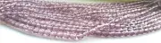1200 Pcs 4mm Czech Glass Fire Polished Faceted Beads. - LIGHT AMETHYST