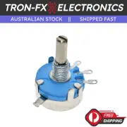 1PCS WH5-1A 1M 3 Terminal Carbon Potentiometer Pot Round Shaft Rotary Taper
