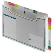 Avery Lateral Note Twin Tab Pockets 20 Pack