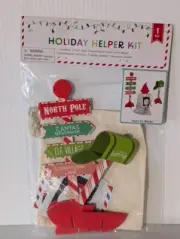 Target Bullseye Holiday Helper Kit north pole mailing Kit Elf Prop Kit New