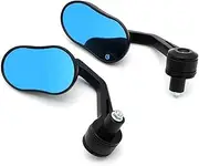 Rear View Mirror For R1 FZR400 BT1100 For XJR400 For XJR1200 For MT For FZ 2007 2009 2010 Motorcycle Mirror Handlebar Rear View Bar Ends Mirrors End Side Mirror(2)
