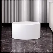 Cylinder Display Pedestal, Mannequins Display Platform Base, Round Pedestal Decor Backdrop Dessert Table Pillars for Clothing Store, Bridal Shop(40x40cm)