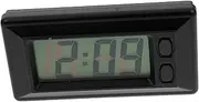 iplusmile Ultra Thin Mini Electronic Clock for Car Dashboard Home Battery Operated Digital Clock Compact Design for Easy Installation Durable Material for Travel