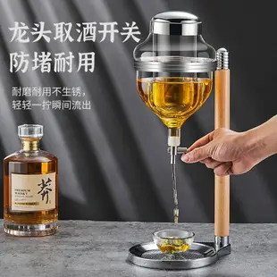 日本同款清酒酒具冰酒壺冷酒器頂針滴漏式溫酒壺龍頭分酒器醒酒器