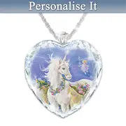 Believe In Your Dreams Granddaughter Personalised Engraved Necklace