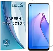 [MEZON] [3 Pack] Premium Hydrogel Film for OPPO Reno8 5G / Reno8 Lite 5G – Clear Edge-to-Edge Full Coverage Screen Protector (OPPO Reno8, Hydrogel)