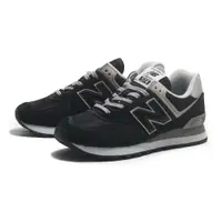 在飛比找PChome24h購物優惠-NEW BALANCE 休閒鞋 NB 574 黑灰 經典 復