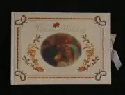 Vintage 1997 Victorian Wedding Photograph Album By Waverley Surrey England