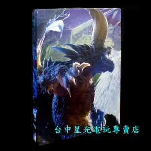 【滅盡龍 冰呪龍】 魔物獵人 世界 Iceborne 珍藏鐵盒 金屬收納盒 可裝PS4/PS5遊戲片 【空盒不含遊戲】