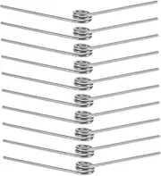 FELTECHELECTR Garden Pruner Spring Parts 10pcs Small Pruning Shear Spring Kit Steel Pruner Spring for Handheld Pruners