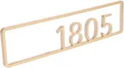 OSALADI Wall Number Sign Address Plaque for House Decoration Apartment Door Numbers Stylish Design for Indoor and Outdoor Use