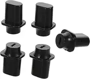 Yardwe Elegant Guitar Knob Tips 5pcs Toggle Switch Caps for Tone Adjustment Replacement Universal Fit