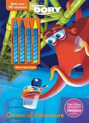 DISNEY PIXAR FINDING DORY COLOR & ACTIVITY WITH CRAYONS By Parragon Books Ltd