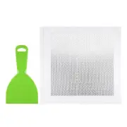 4-inch Putty Knife 2Pcs Self-Adhesive Aluminum Wall Repair Patch 7.87" x 7.87"
