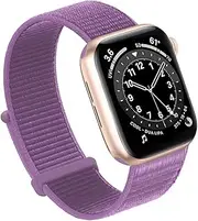 Hotflow 4 Pack Compatible with Apple Watch Bands 38mm 40mm 41mm 42mm 44mm 45mm for Women Men,Soft Silicone Sport Replacement Strap Compatible for iWatch Series 7 SE 6 5 4 3 2 1