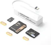 [Apple Mfi Certified] SD Card Reader for Iphone,Lightning Memory SD Card Reader