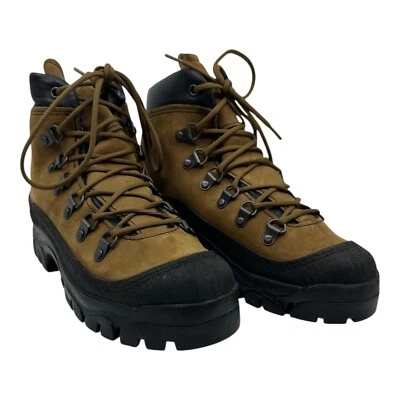Bates E03400 6.5W Mens Gore-Tex Vibram Brown Suede & Black Leather Hiking Boots