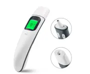 Medical Forehead and Ear Thermometer, Digital Infrared Temporal Thermometer for Fever Instant Accurate Reading for Baby Kids and Adults