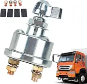 Car Battery Disconnect | Power Off Continuous Leakage Insulator Kit,Outdoor Safe Automotive Accessory, Battery Disconnect Relay for RVs Trucks