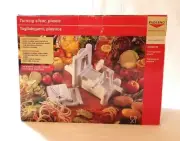 New In Box Paderno World Cuisine Turning Slicer Spirals Shreds Slices Chips