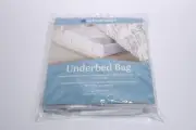 Whitmor Underbed Organizing Storage Bag 18"x30"x6" Breathable C-thru Vinyl Top
